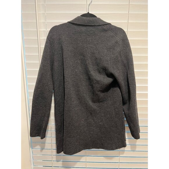 Ralph Lauren Black Merino Wool Double Breasted Crest Crown Logo Button Blazer - - Picture 5 of 5